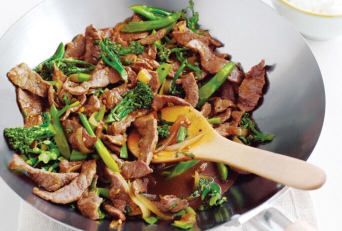 Ginger -roasted beef