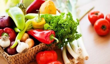 What can you eat on vegetable day in a favorite diet