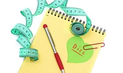 sample menu of favorite diet